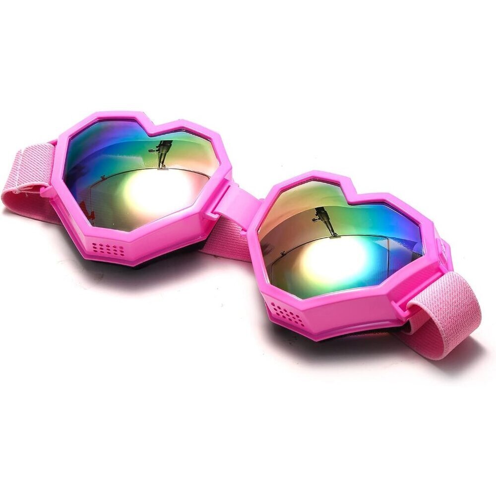 Heart Shaped Sunglasses Fashion Oversize Love Eyewear for Women Men